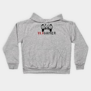 tilt gamer - gaming Kids Hoodie